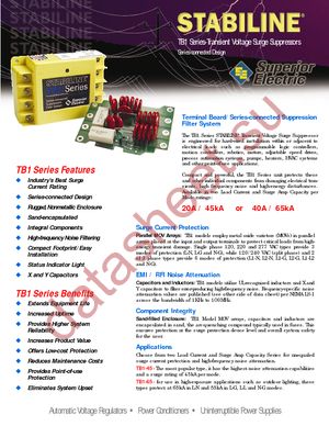 TB1-45-277-1G-20 datasheet  